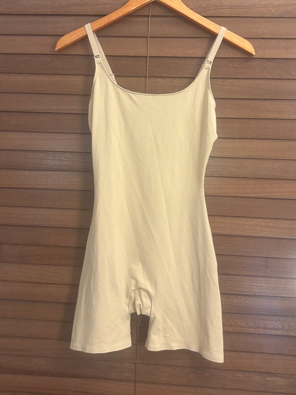STAR by SPANX Nude Shaping Bodysuit Slip Shorts Size Medium